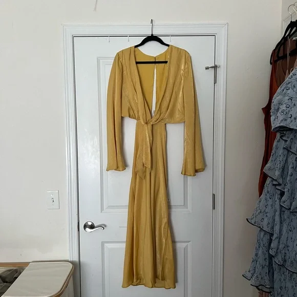 white christmas dresses Vtg 70s Cool Dress W/Cutouts main image 0